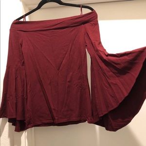 Off the shoulder top